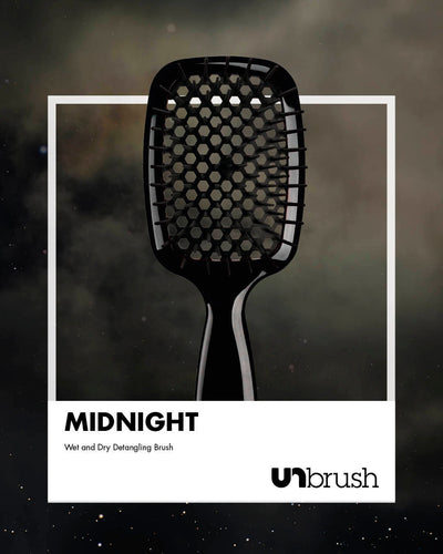 UNbrush Detangling Hair Brush - Midnight