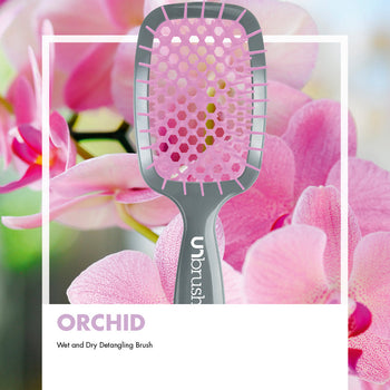 UNbrush Detangling Hair Brush - Orchid